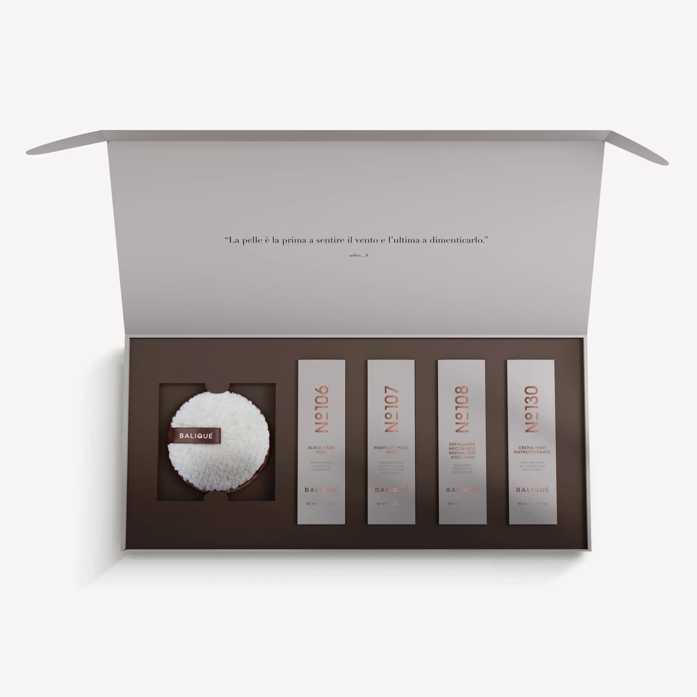 Box Linea Viso e Mani