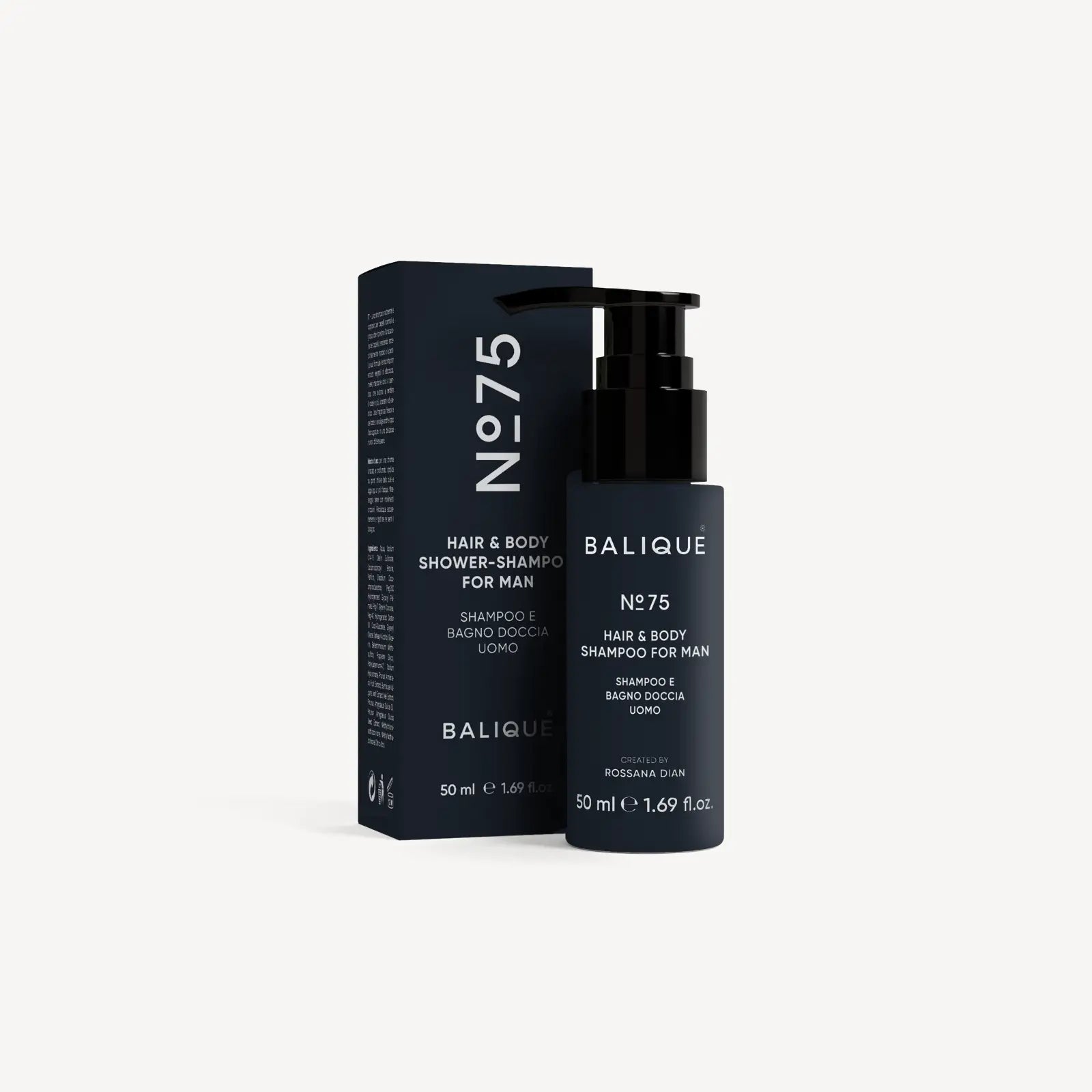 GIFT UOMO - N°75 HAIR & BODY SHAMPOO FOR MAN - 1X300 ML + 2x50ml