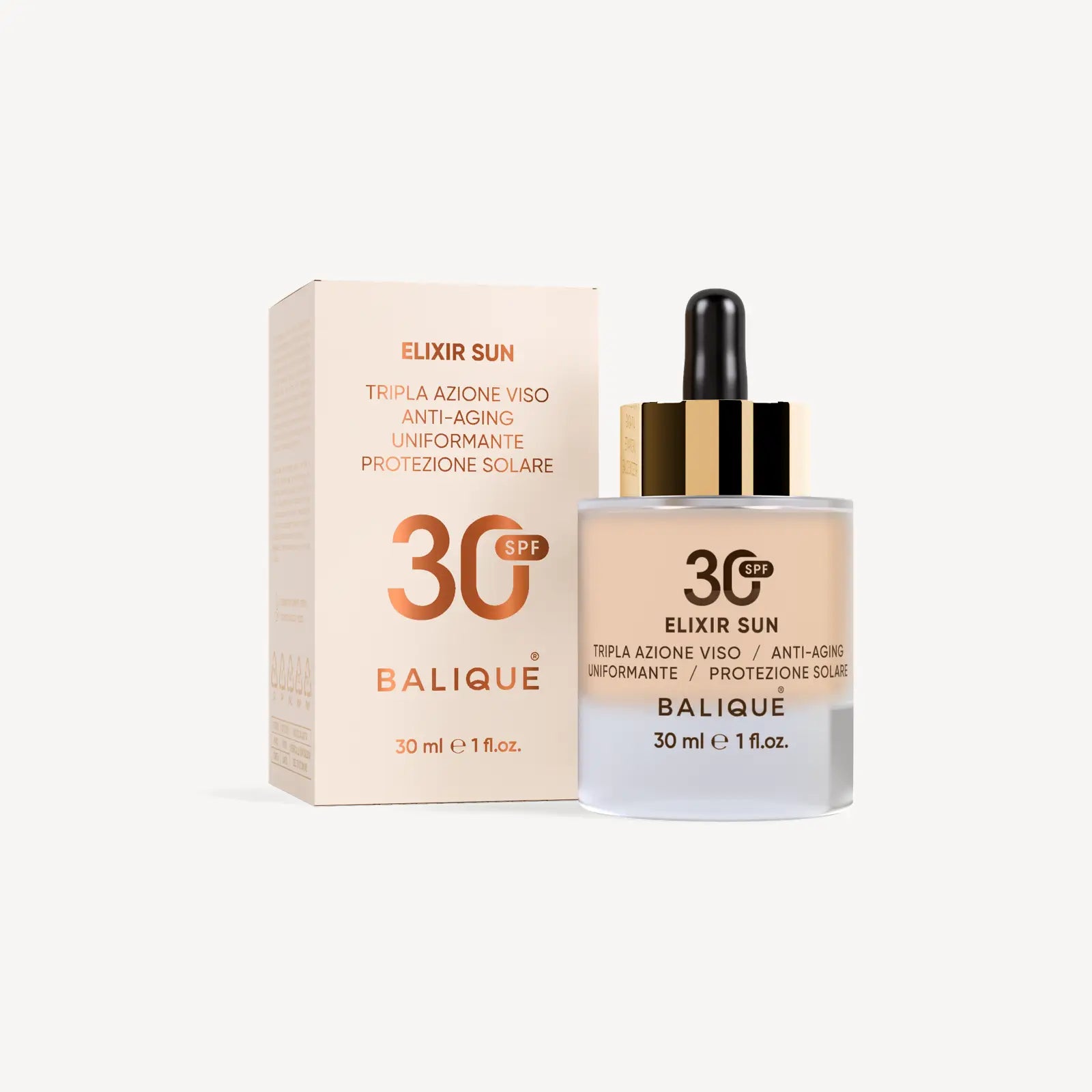ELIXIR SUN SPF30 - Siero Viso tripla azione