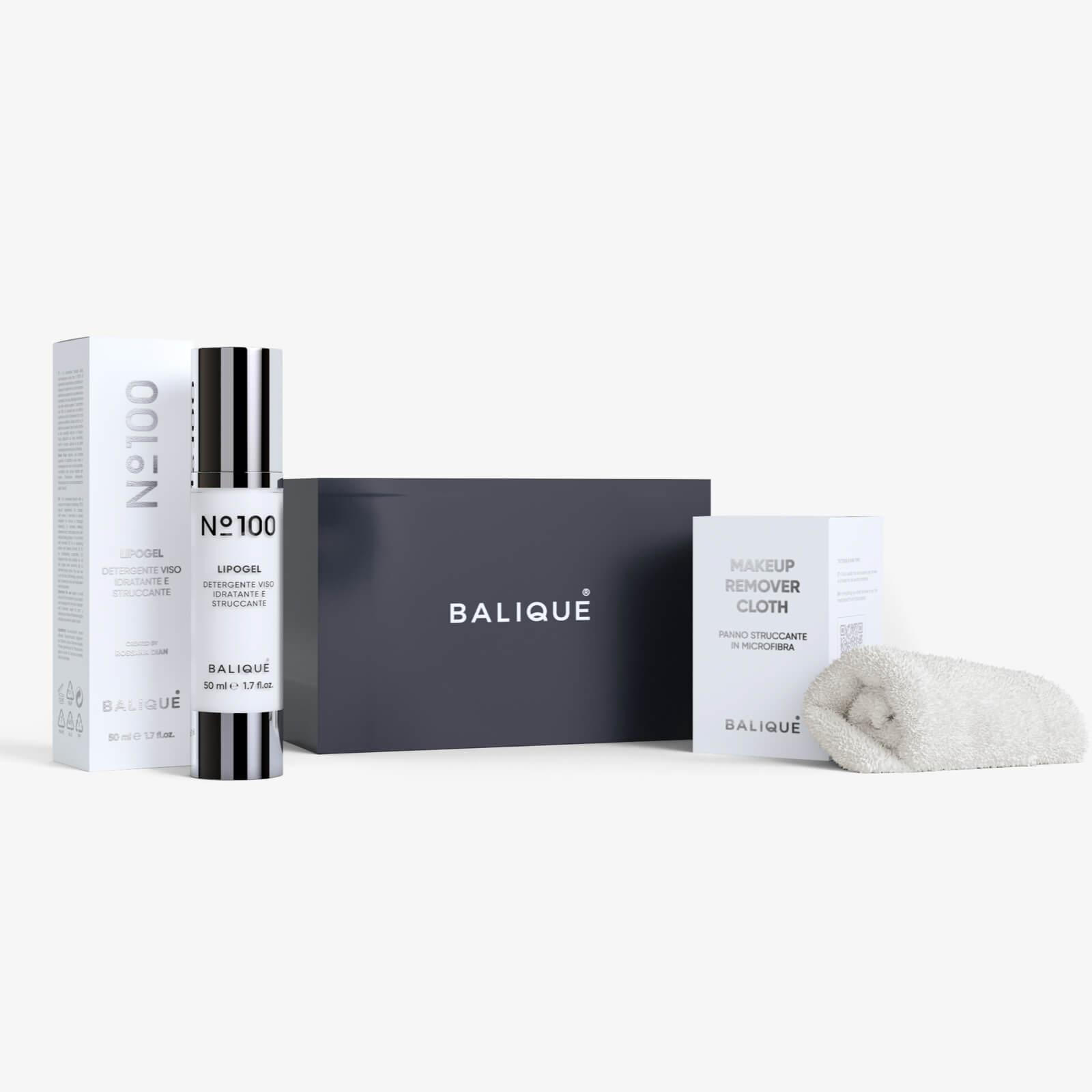 KIT VISO - LIPOGEL + MAKEUP REMOVER CLOTH