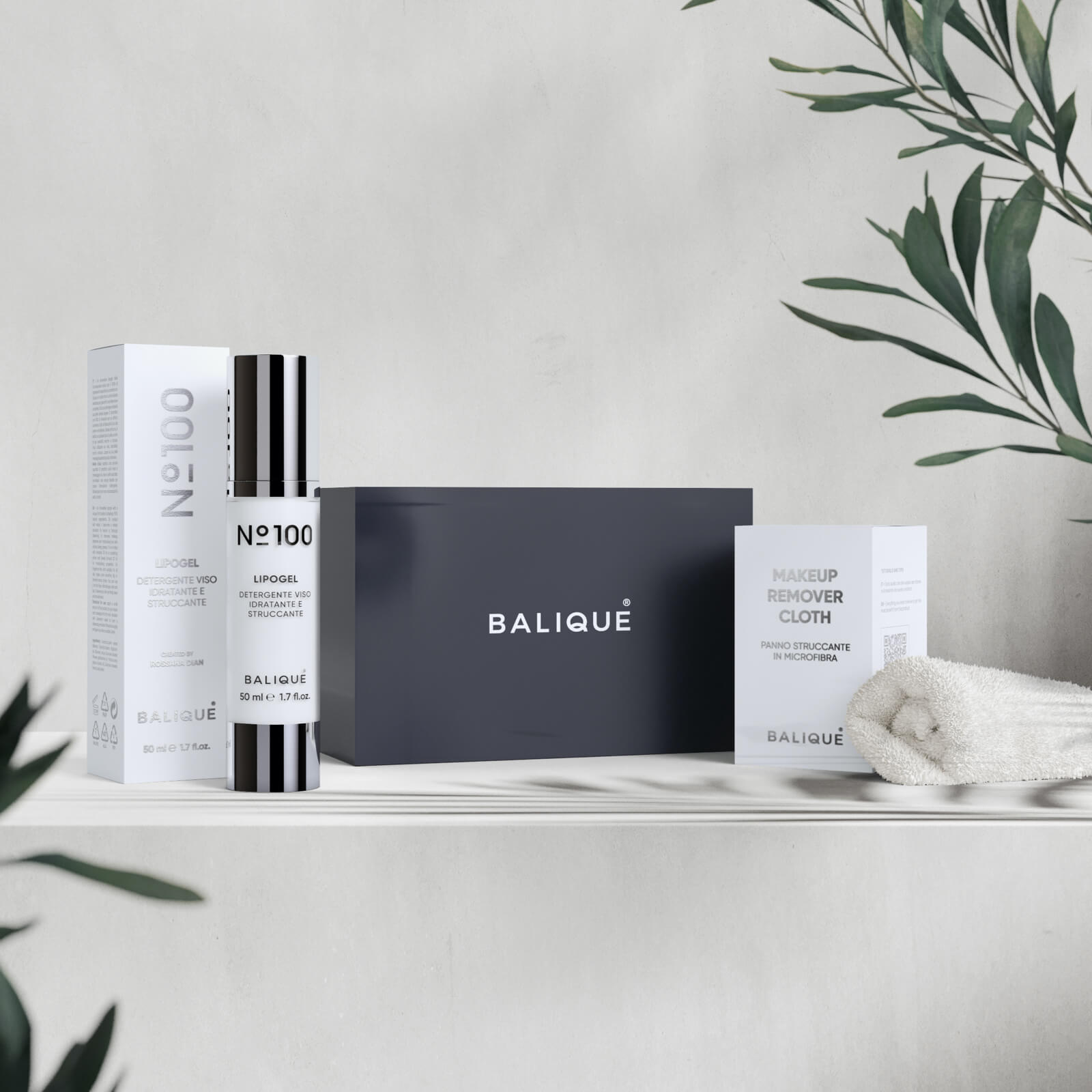 KIT VISO - LIPOGEL + MAKEUP REMOVER CLOTH