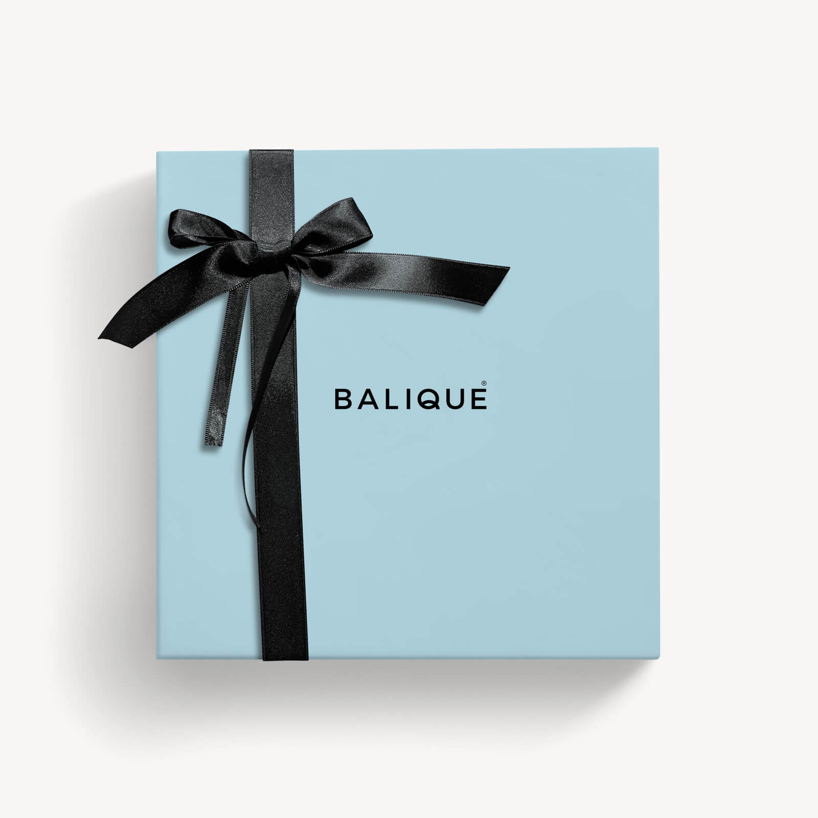 Nastro per Box Grande Verde o Azzurra in raso nero elasticizzato con fiocco