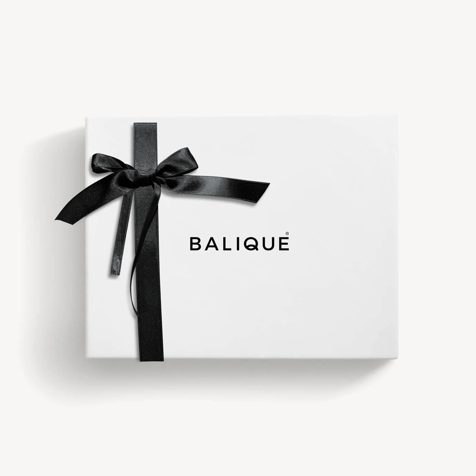 Nastro per Box Linea Corpo in raso nero elasticizzato con fiocco