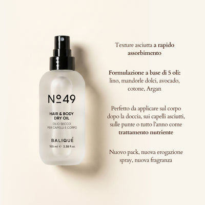 N°49 - HAIR & BODY DRY OIL