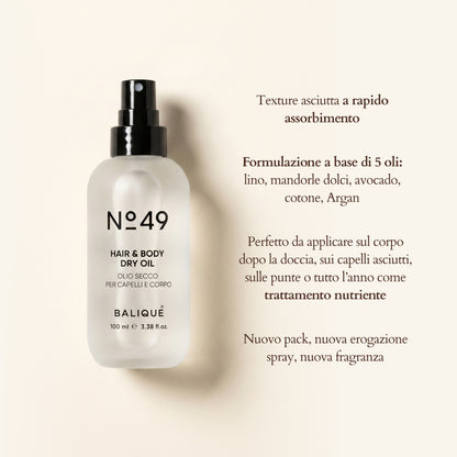N°49 - HAIR & BODY DRY OIL