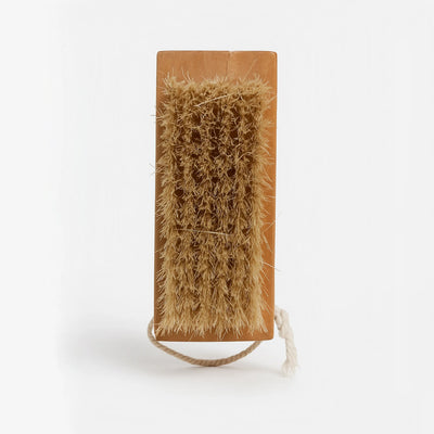 VELVET BRUSH - Spazzola naturale con pietra pomice per piedi levigati e vellutati