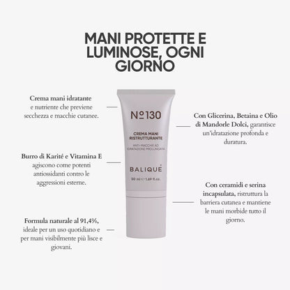 N°130 - CREMA MANI RISTRUTTURANTE