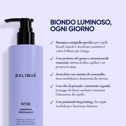 N°00 SHAMPOO ZEROGIALLO