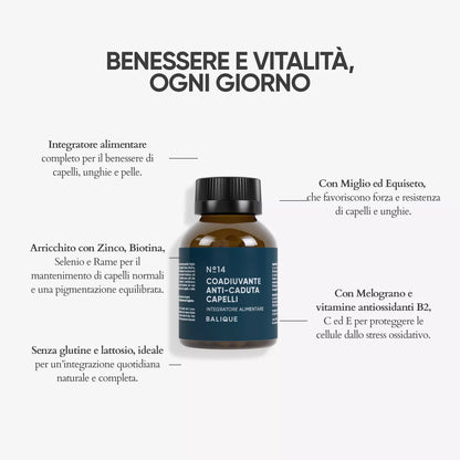 N°14 - COADIUVANTE ANTI-CADUTA CAPELLI