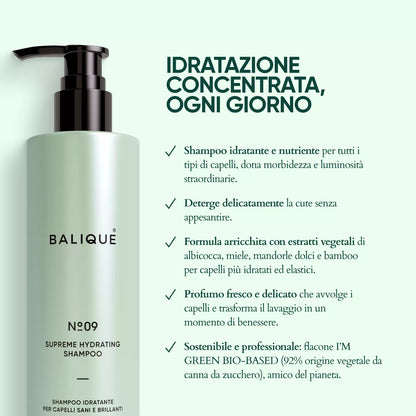 N°09 - SUPREME  HYDRATING SHAMPOO