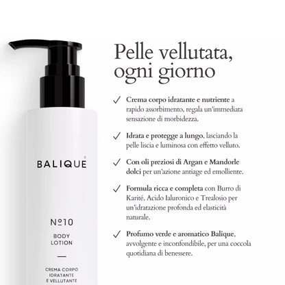 N°10 BODY LOTION - CREMA CORPO