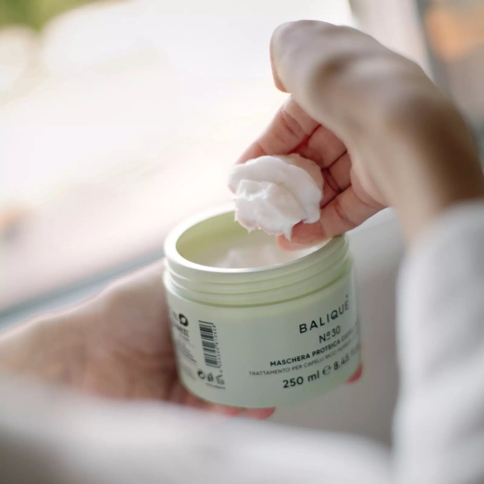 N°30 - MASCHERA PROTEICA PER CAPELLI RICCI