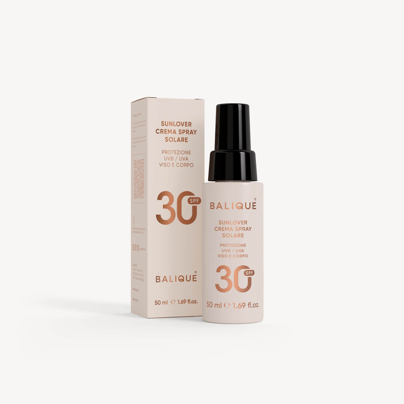 SUNLOVER - SPF 30 - Crema Spray solare - TRAVEL SIZE