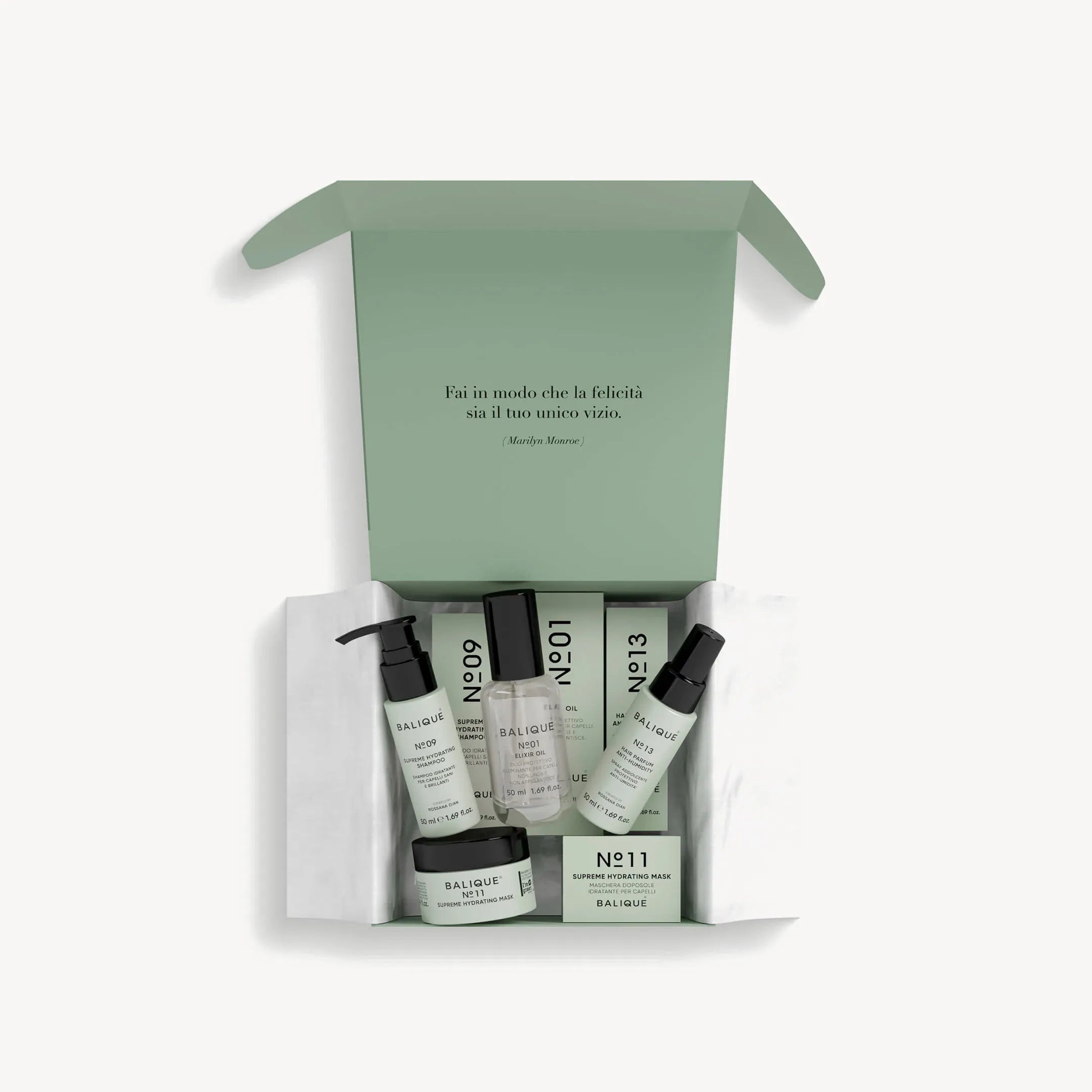 BOX 01 - TRAVEL SIZE - Capelli sottili e non trattati. Trattamento completo