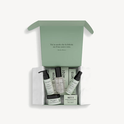 BOX 01 - TRAVEL SIZE - Capelli sottili e non trattati. Trattamento completo
