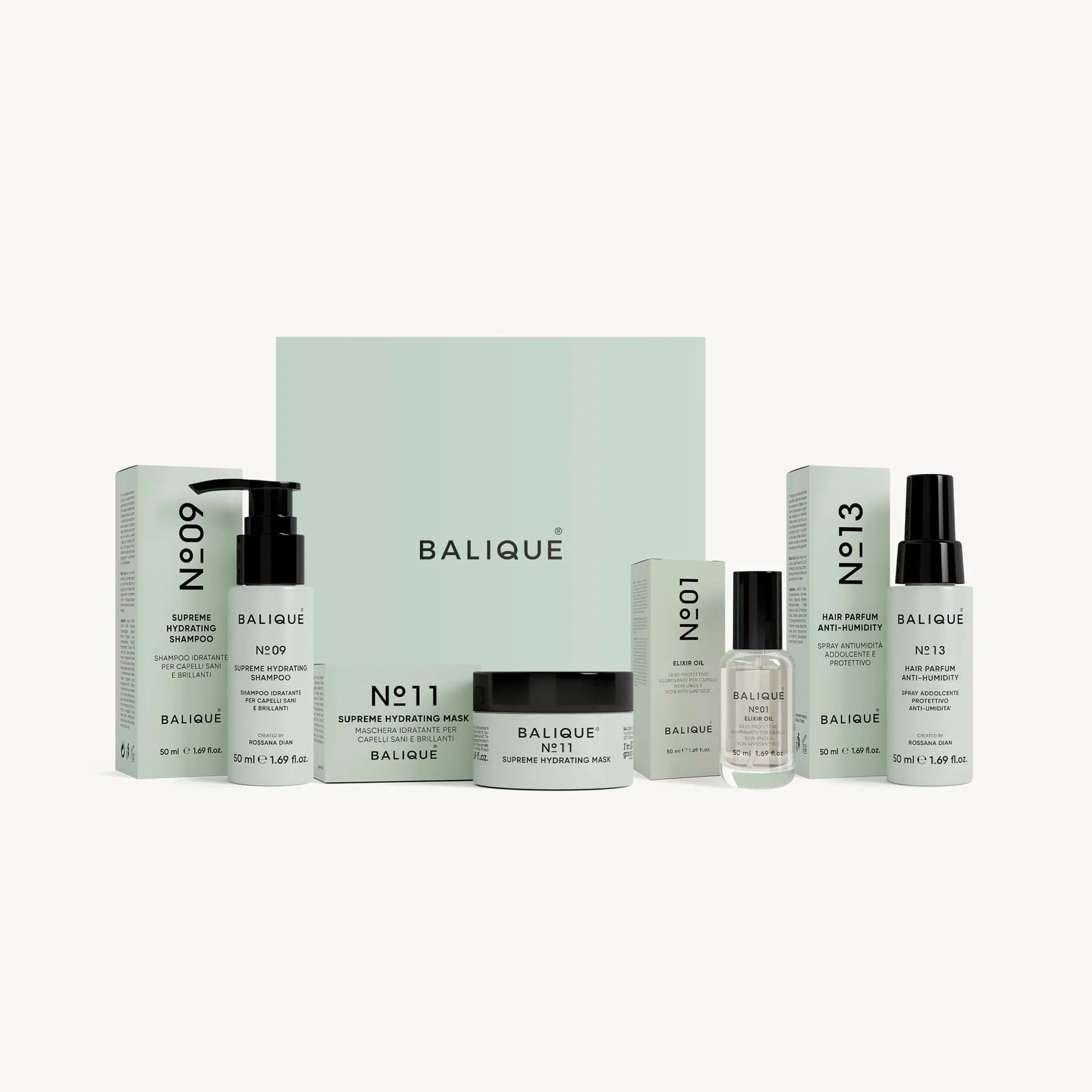 BOX 01 - TRAVEL SIZE - Capelli sottili e non trattati. Trattamento completo