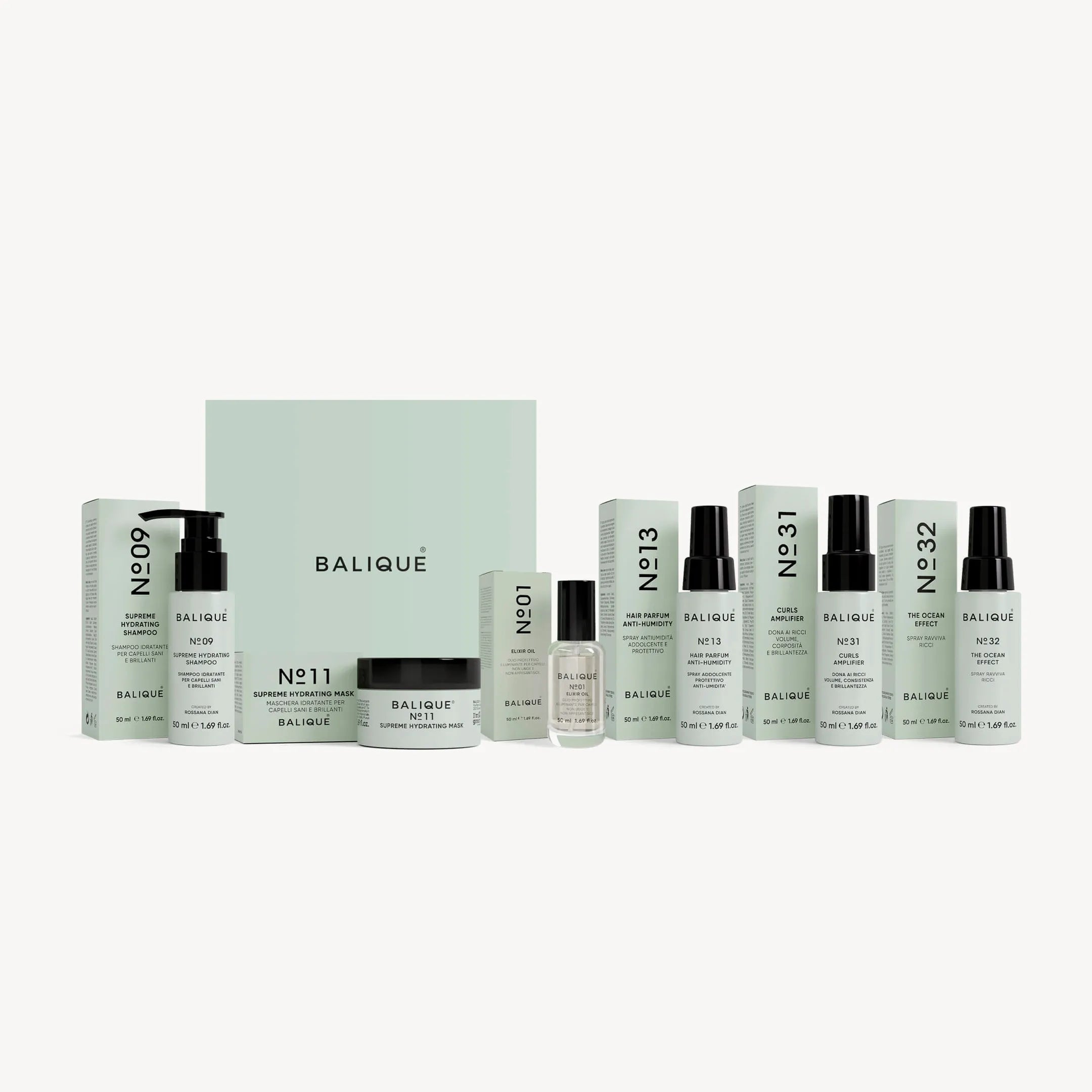 BOX 03 - TRAVEL SIZE - Capelli ricci non trattati - Trattamento completo