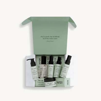 BOX 04 - TRAVEL SIZE - Capelli ricci trattati - Trattamento completo