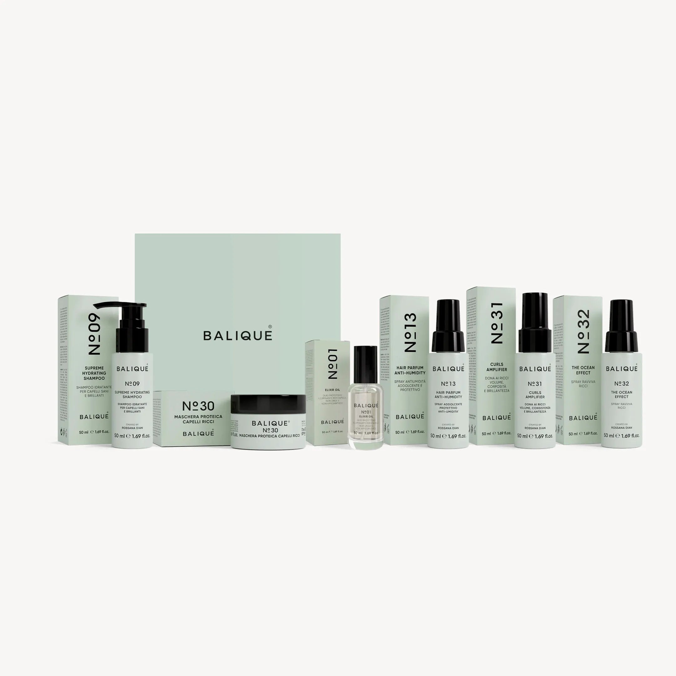 BOX 04 - TRAVEL SIZE - Capelli ricci trattati - Trattamento completo