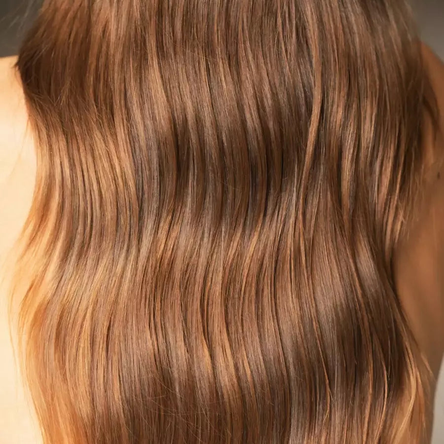 Capelli lunghi e luminosi